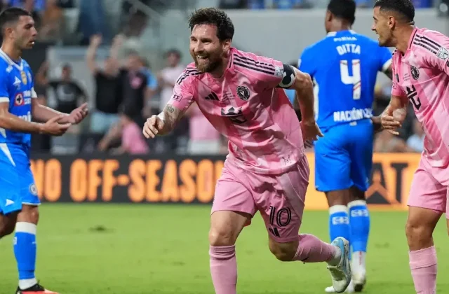 Messi Hits 100 Inter Miami Goals in Cruz Azul Reunion