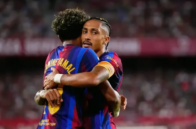 Barcelona Stay Perfect in LaLiga After Raphinha’s Sevilla Double