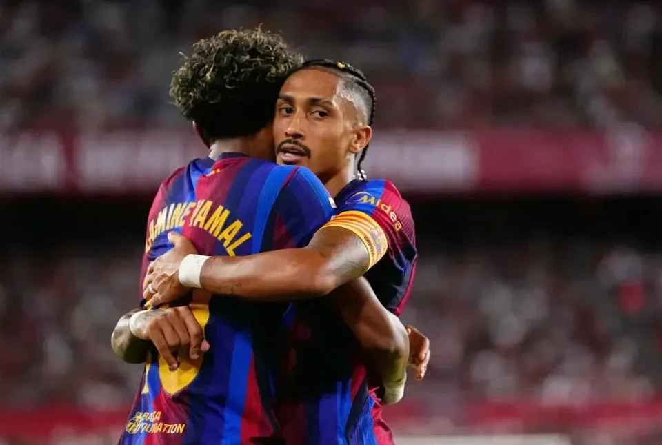 Barcelona Stay Perfect in LaLiga After Raphinha’s Sevilla Double