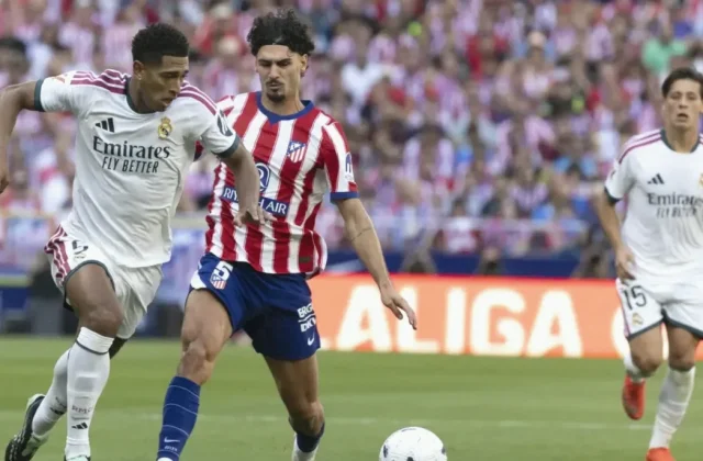 La Liga table: Barcelona lead after Atlético beat 10-man Real Madrid