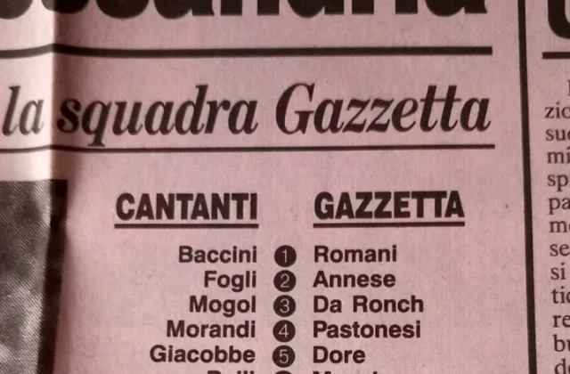 Sandro Mazzola’s Charity Match in Gazzetta Pink Remembered