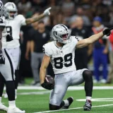 Brock Bowers Posts 116 Yards in Raiders Debut After Knee Surgery