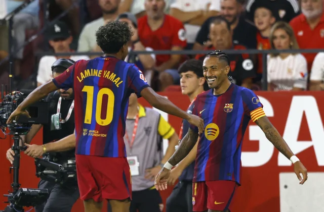 Raphinha Hat-Trick Sends Barcelona Clear as Europe’s Top Scorer