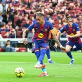 Raphinha Maintains Perfect 13-from-13 Penalty Record for Barcelona