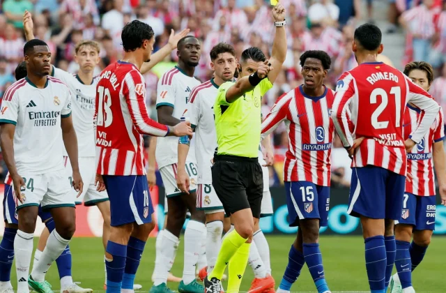 Real Madrid Blast Referee Ortiz Arias Over Cuti Yellow Card