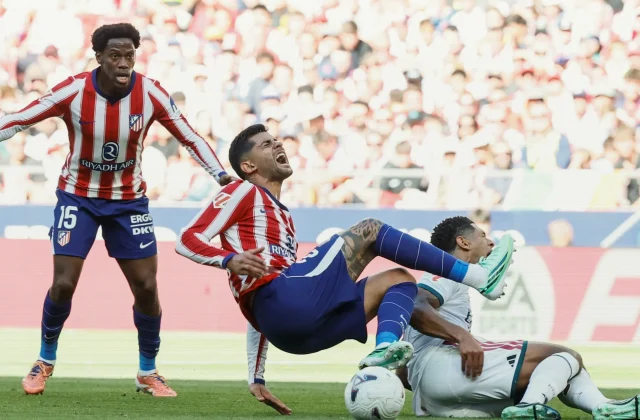 Romero and Giuliano Simeone Clash with Bellingham in Madrid Derby