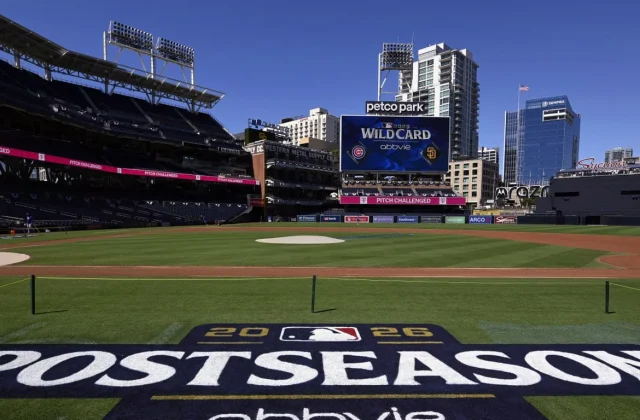 Padres Host Cubs in Petco Park Wild Card Series Rematch