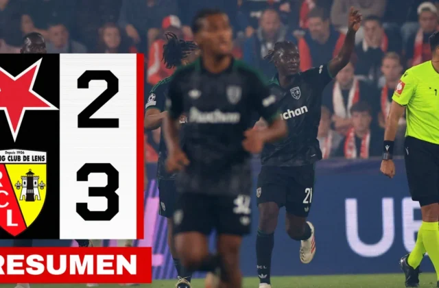 Lens Stun Slavia Prague with Dramatic Stoppage-Time Champions League Comeback
