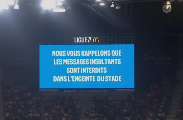 Lyon vs Rennes Halted After Bad Gones Banner and Anti-Saint-Étienne Chants