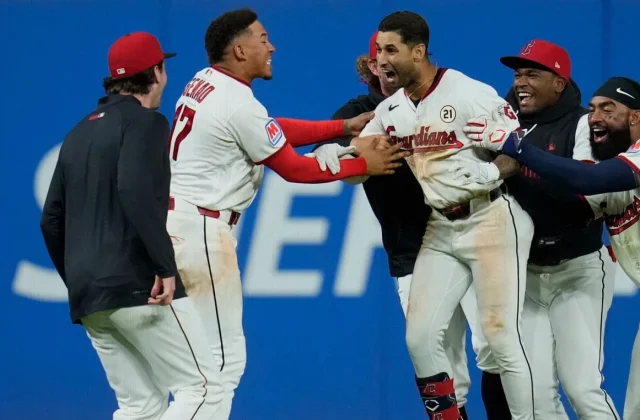 Brayan Rocchio’s Two-Run Double Lifts Guardians Over White Sox in Walk-Off