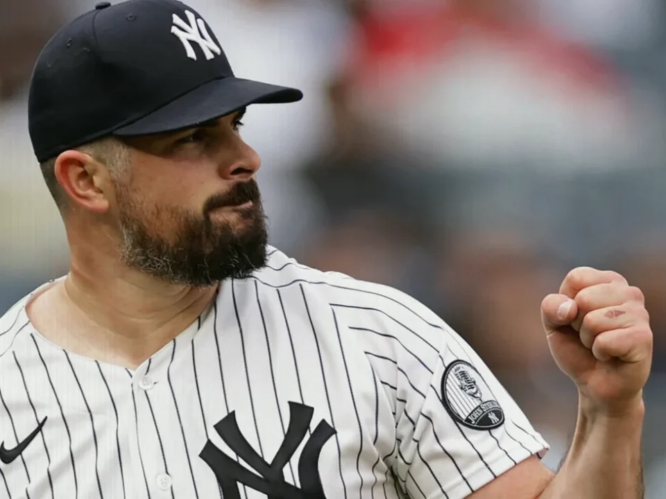 Carlos Rodón Blanks Rays for 8 as Yankees Take Doubleheader Opener