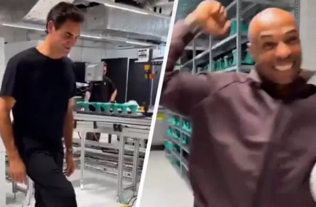 Roger Federer Takes On Thierry Henry’s Football Control Challenge