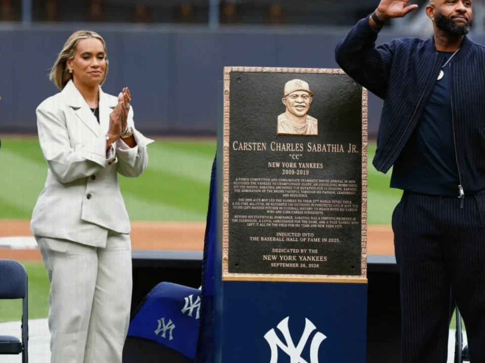 Yankees Retire CC Sabathia’s No. 52 at Yankee Stadium