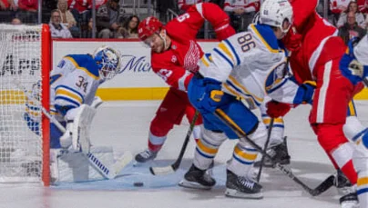 DeBrincat’s OT Goal Lifts Red Wings Past Sabres in Preseason