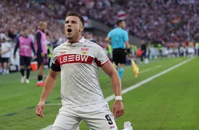Demirovic Hat-Trick Powers Stuttgart Past Viking in Champions League