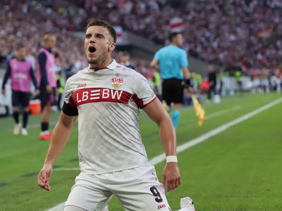 Demirovic Hat-Trick Powers Stuttgart Past Viking in Champions League