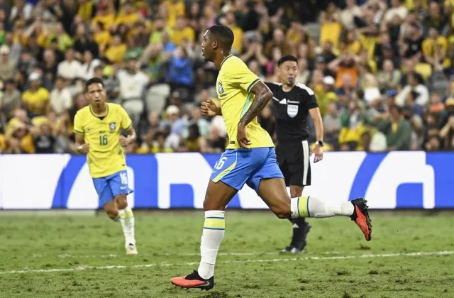 Rayan Rescues Brazil Draw Against Australia with Late Equaliser