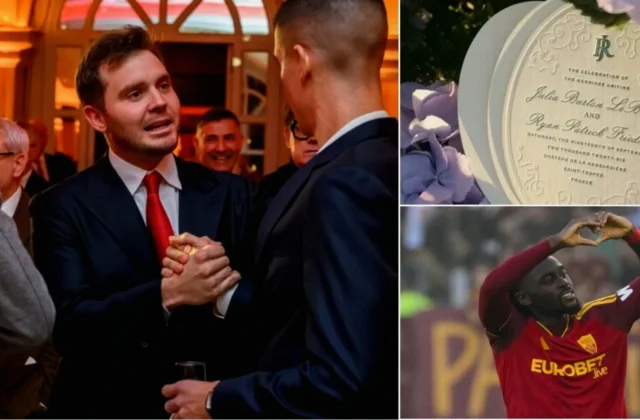 Ryan Friedkin Marries Julia LeBlanc During Roma-Inter Showdown