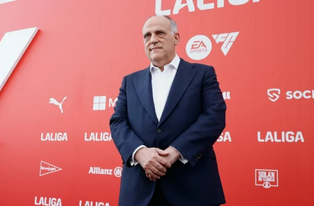 Javier Tebas Hits Out at Real Madrid Over Refereeing Complaints