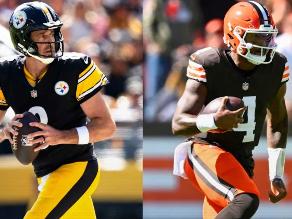 Steelers-Browns Clash for Sole Possession of AFC North Lead