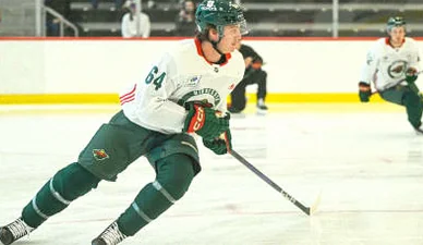 Charlie Stramel Healthy for Minnesota Wild Training Camp Battle