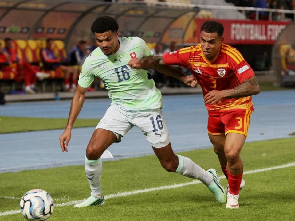Zachary Athekame Inspires Switzerland’s 3-0 Win Over North Macedonia