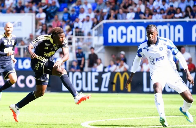 Pathé Mboup Ends 22-Game Goal Drought Despite Brest Loss at Auxerre