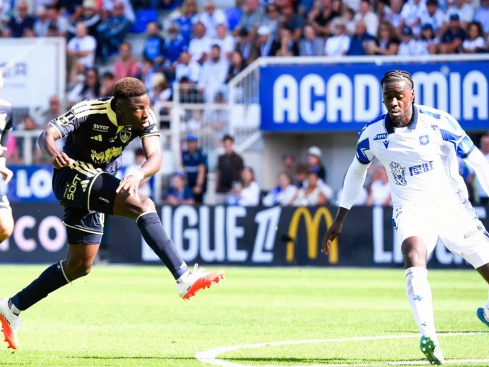 Pathé Mboup Ends 22-Game Goal Drought Despite Brest Loss at Auxerre
