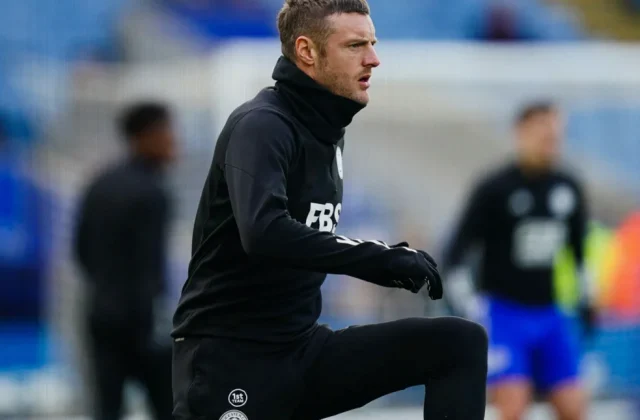 Jamie Vardy Joins Burnley on Free Transfer Until Season’s End