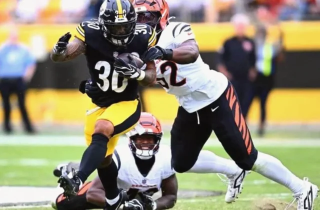 Jaylen Warren Powers Steelers Offense With Career Day vs. Bengals