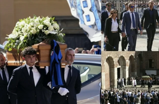 Milan Bids Farewell to Inter Legend Sandro Mazzola at Funeral