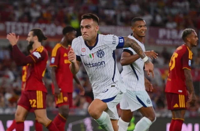 Roma Hold Inter as Lautaro’s Double Salvages 2-2 Draw