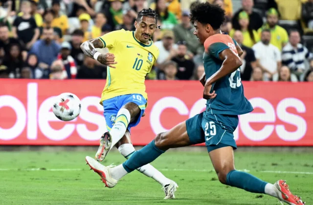 Rayan Rescues Brazil in Late Draw Against Australia