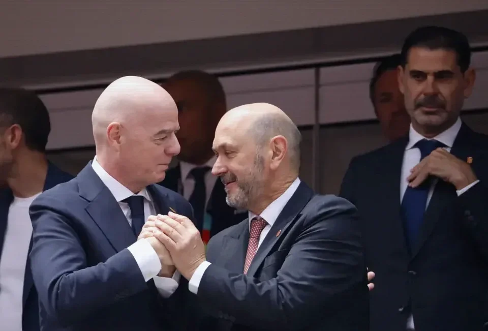Louzán and Infantino Meet as Spain Celebrate Women’s U-20 World Title