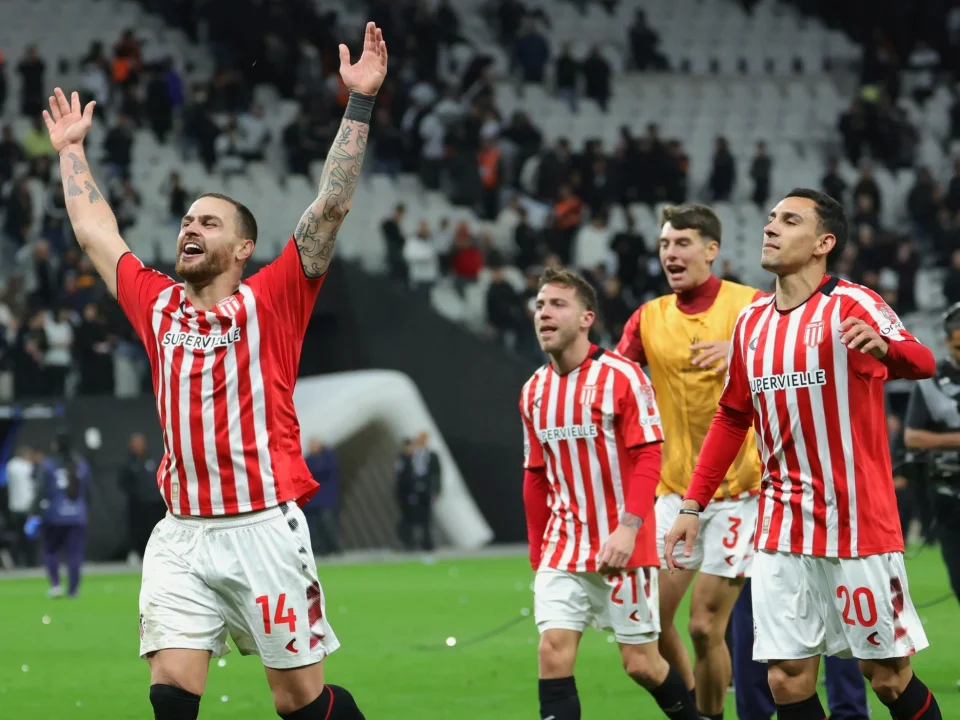Estudiantes Celebrate Copa Libertadores Quarter-Final Win Over Corinthians