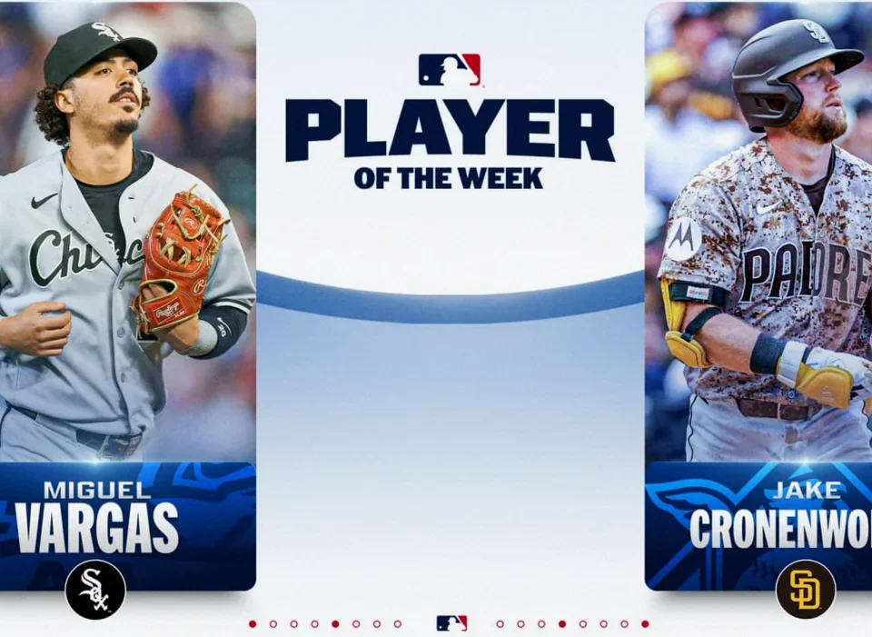 Miguel Vargas, Jake Cronenworth Earn MLB Player of the Week Awards