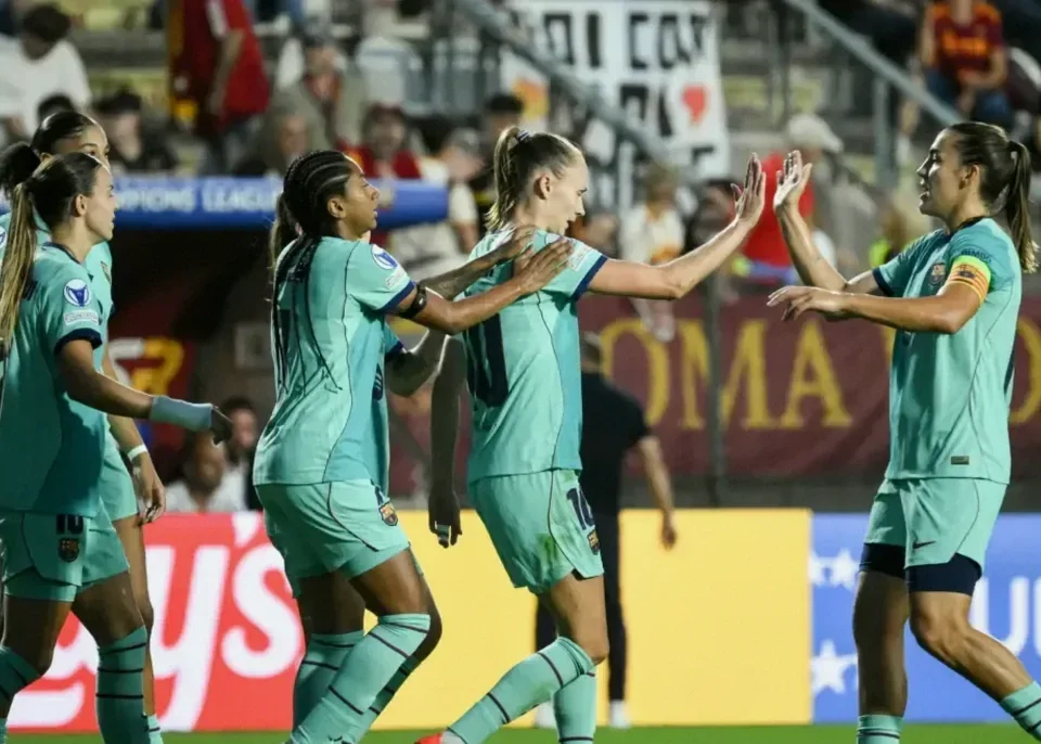 Barcelona Women Crush Roma 6-0 in Champions League Statement