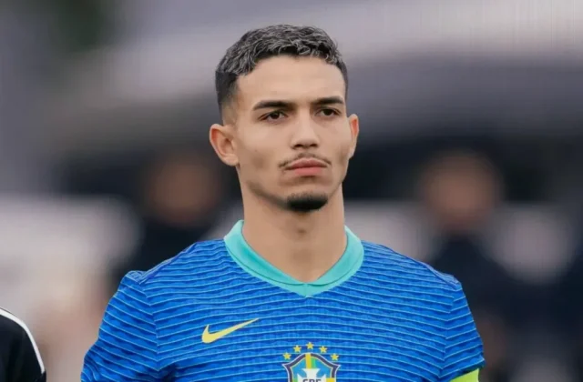 Barcelona Scout Athletico Paranaense’s Arthur Dias in Brazil