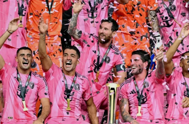 Messi Confronts MLS Commissioner Garber After Inter Miami’s Campeones Cup Win