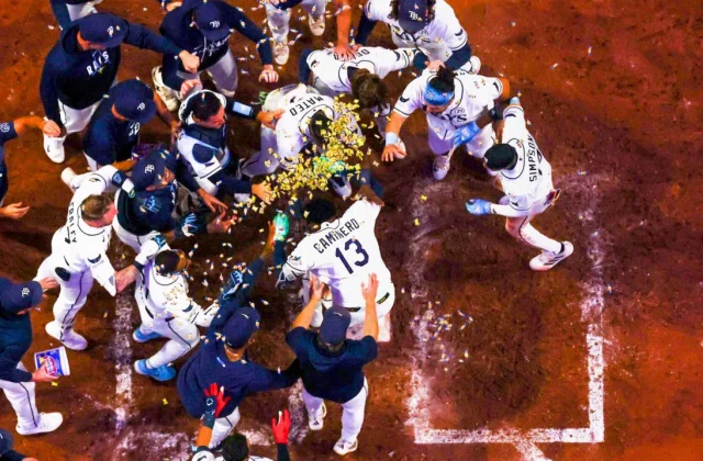 Junior Caminero’s 41st Homer Walks Off A’s as Rays Win 2-1