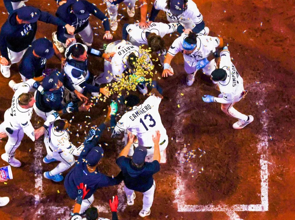 Junior Caminero’s 41st Homer Walks Off A’s as Rays Win 2-1