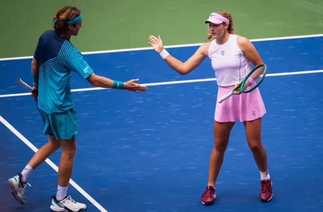Andreeva/Rublev, Bencic/Cobolli Lead US Open Mixed Doubles Semifinals
