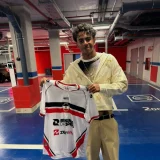Lamine Yamal Poses With River-PI Shirt After Barcelona’s 7-2 Win