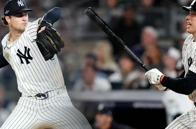 Schlittler, Rice Lead Yankees’ 9-0 Wild Card Opener Rout of Red Sox