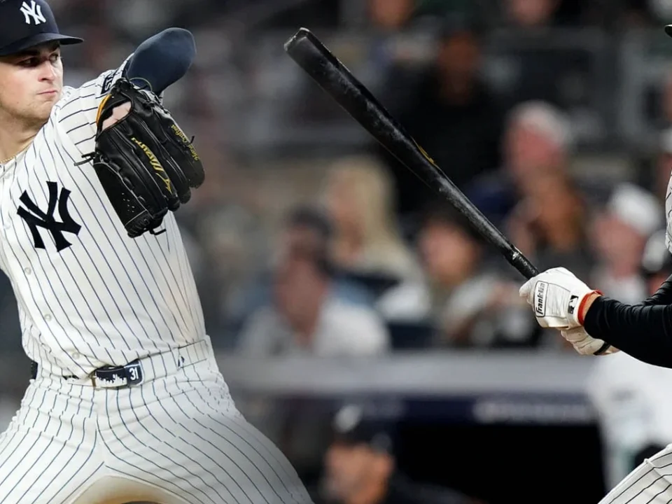 Schlittler, Rice Lead Yankees’ 9-0 Wild Card Opener Rout of Red Sox