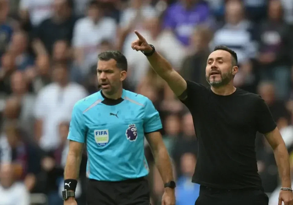 De Zerbi Questions Spurs Players After Aston Villa Defeat