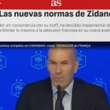 Zidane Alters France Media Access Ahead of First Match as Coach