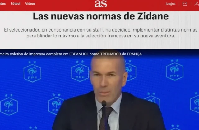 Zidane Alters France Media Access Ahead of First Match as Coach