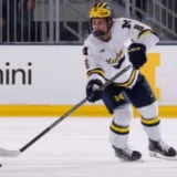 Landon DuPont Finds His Footing in First NCAA Season at Michigan
