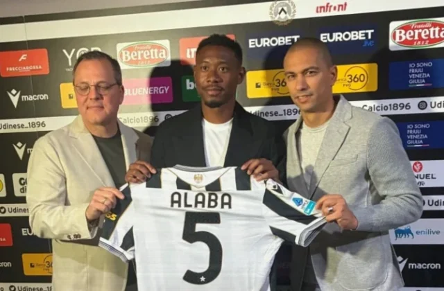 David Alaba Begins New Serie A Chapter With Udinese